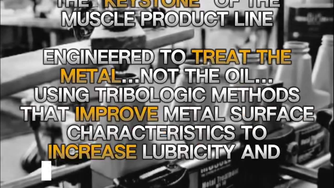 The Keystone of the Muscle Product Line - Metal Treatment MT-10®