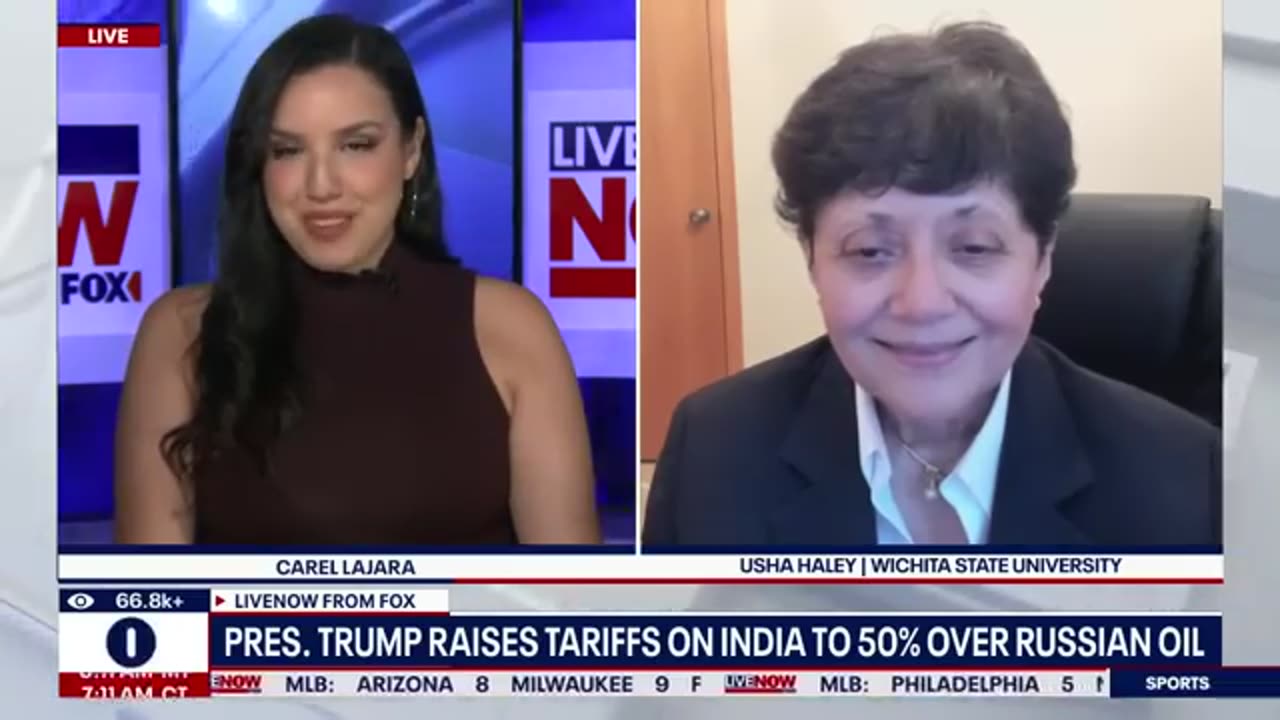 President Trump's 50% tariffs on India take effect | LiveNOW
