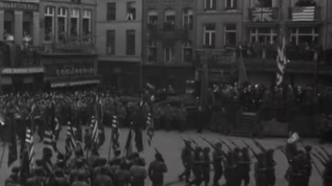 2ND ARMORED DIVISIO... - 2ND ARMORED DIVISION HONORED BY BELGIANS, HASSLET, BELGIUM ; - 111-adc-3866