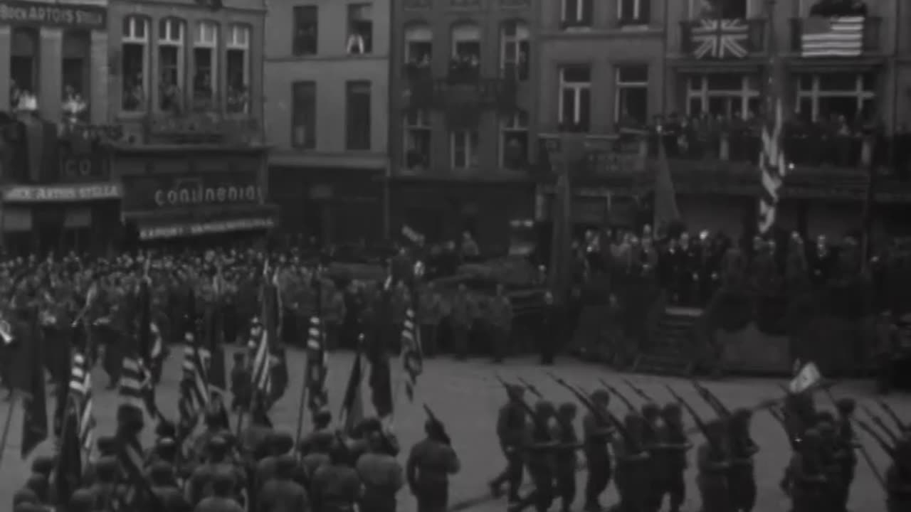 2ND ARMORED DIVISIO... - 2ND ARMORED DIVISION HONORED BY BELGIANS, HASSLET, BELGIUM ; - 111-adc-3866