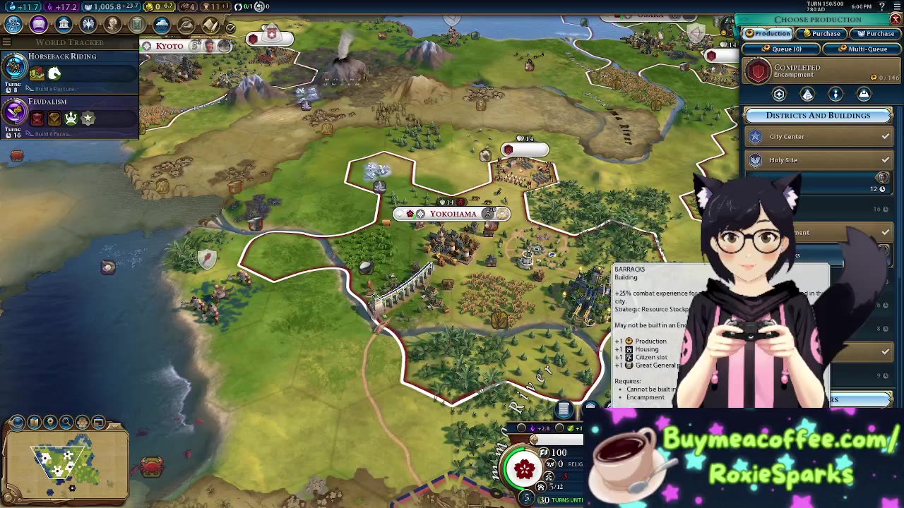 Let's Play Civilization VI (feat. Dopehatbox)