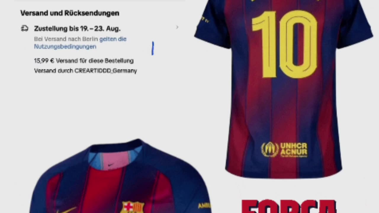 LY10 Fußballtrikot