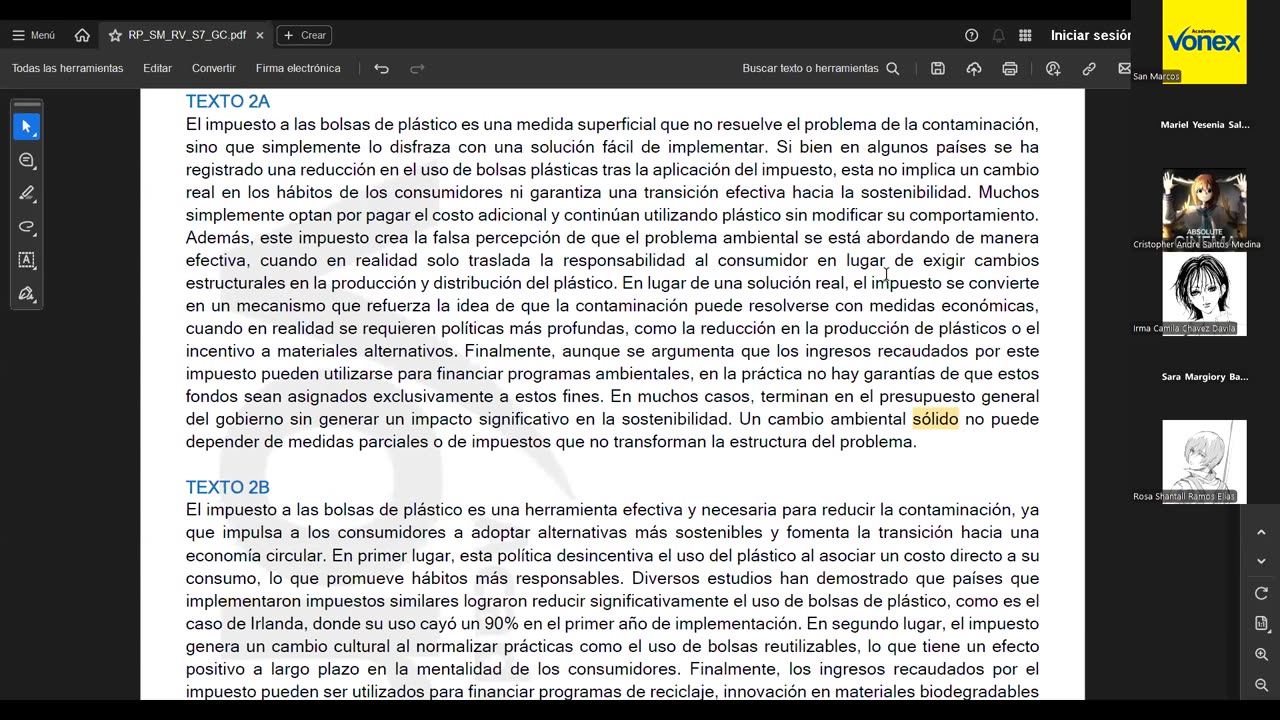 VONEX REPASO 2025 | Semana 07 | RV