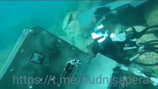 🌊🚀 Ukraine Russia War | Diver Inspects Downed Storm Shadow Missile | RCF