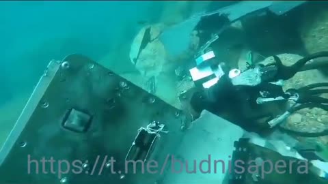🌊🚀 Ukraine Russia War | Diver Inspects Downed Storm Shadow Missile | RCF