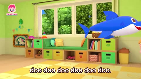 🦈 Ten Little Sharks Bebefinn Nursery Rhymes for Kids