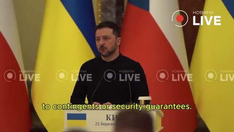 Zelensky is demanding that Ukraine join NATO.