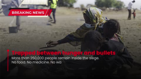 The City That Cannot Breathe: El Fasher’s Silent Siege