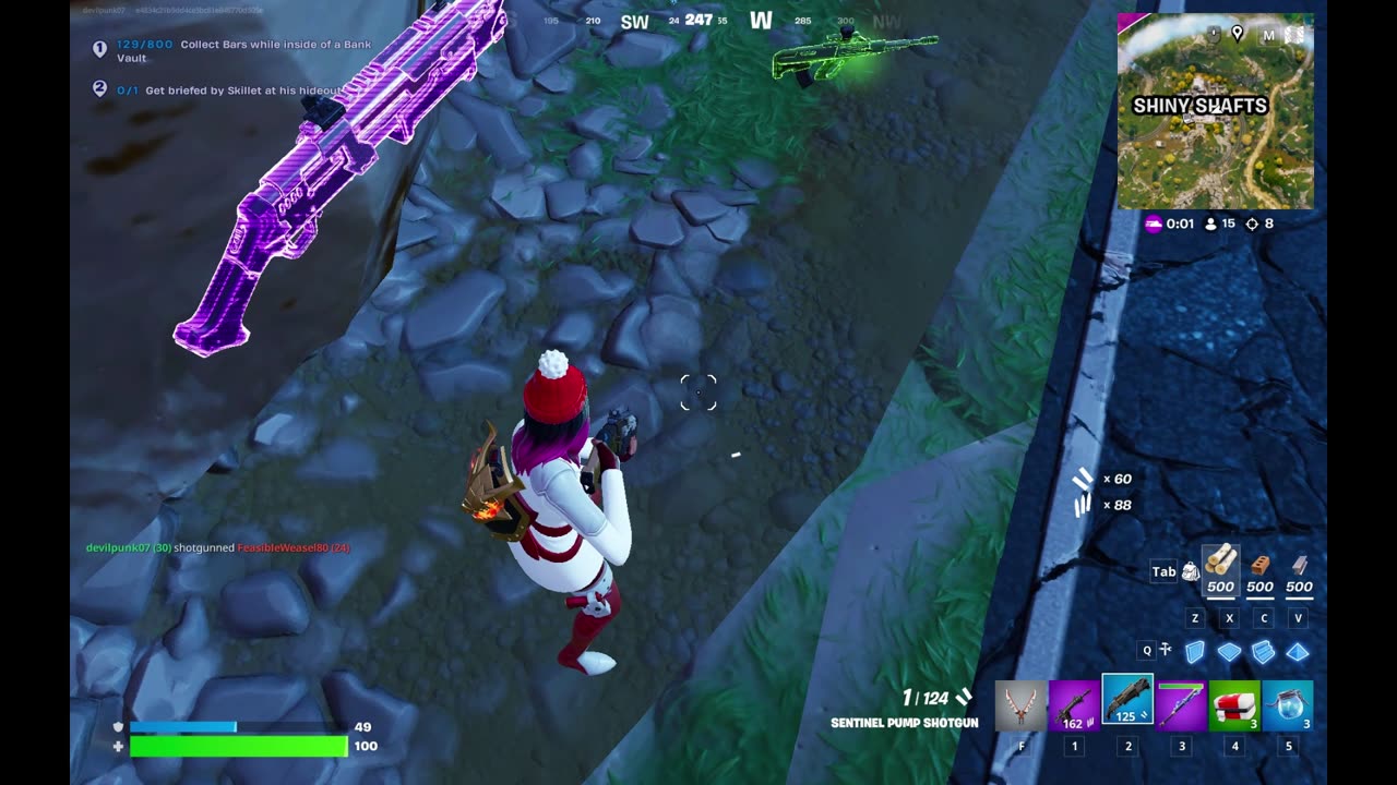 what comeback fastest nine kill battle.