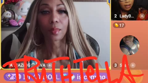 MESSY CALLER EVENING SHIT SHOW AMAZING DIVA SPIT ON KHADIJAH & MORE