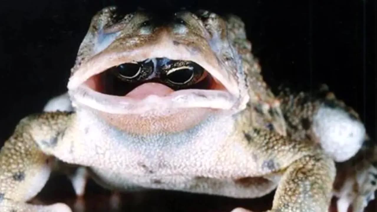 SAPO CON OJOS EN LA BOCA | Una de las imágenes que más ha sorprendido al mundo