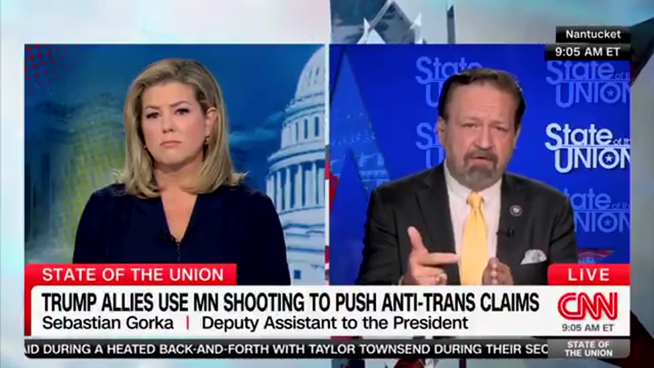 Sebastian Gorka schools CNN host on school shootings