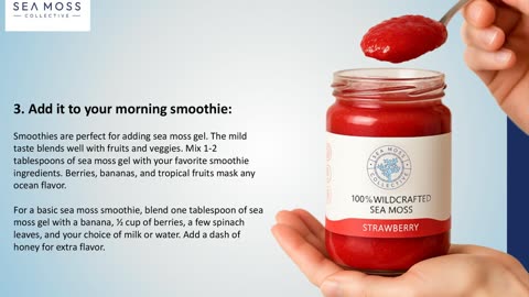 How To Safely Add Sea Moss To Your Smoothies and Meals