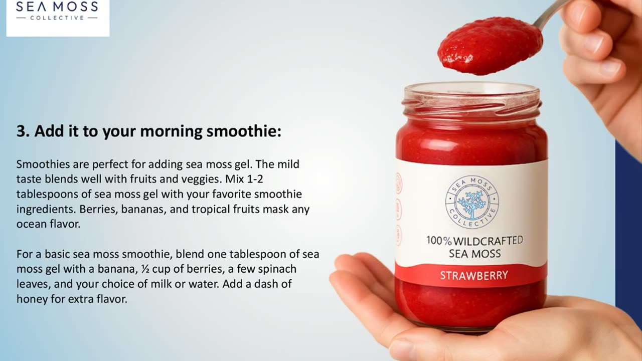 How To Safely Add Sea Moss To Your Smoothies and Meals