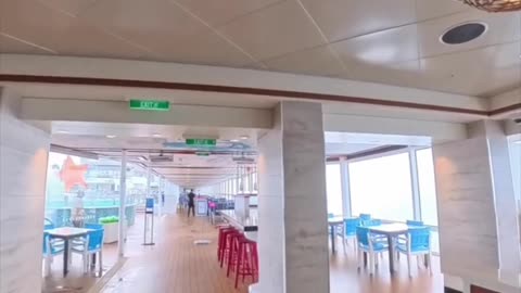 Fish & Ships on Ovation of the Seas | Deck 14 Food Spot #shorts