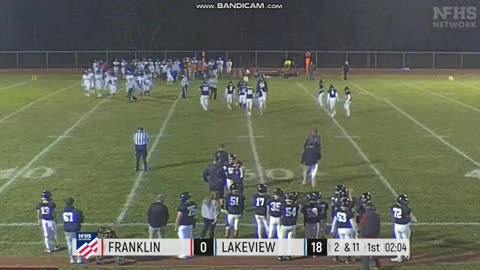OCTOBER 25 2024 HIGH SCHOOL FOOTBALL: LAKEVIEW VS FRANKLIN PART 4