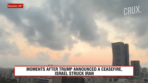 Iran's Large Missile Salvo Rocks Israel, IDF Bombs Tehran in "Final Mission" as Trump Declares Truce