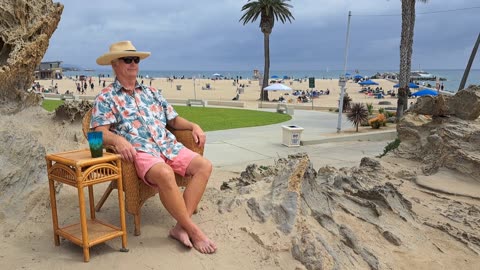 #188 Above it all at Corona Del Mar State Beach, CDM, California.