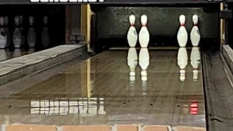 Bowling at Suncoast Hotel & Casino in LV, NV, 9/27/25, 2-4-6-10 split (highlight)