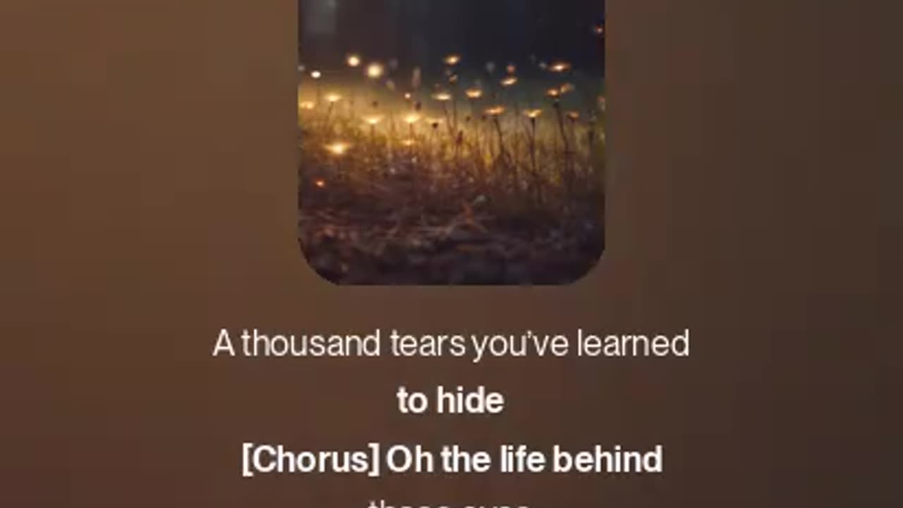 The Life Behind Those Eyes