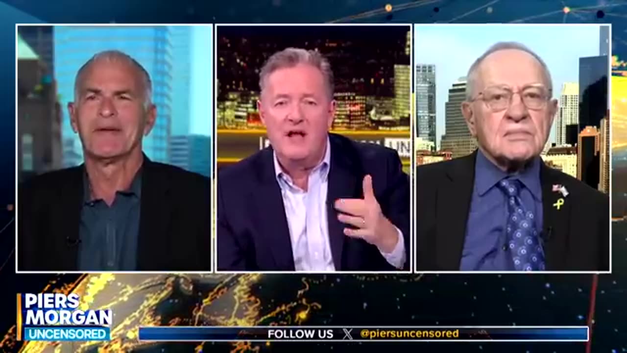 Israel-Hamas_ Norman Finkelstein vs Alan Dershowitz Round 2