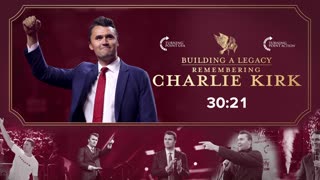LIVE NOW: Building A Legacy, Remembering Charlie Kirk