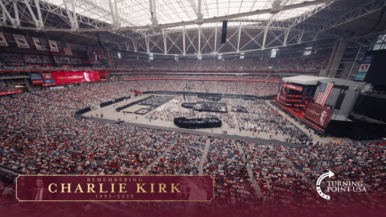 LIVE NOW: Building A Legacy, Remembering Charlie Kirk