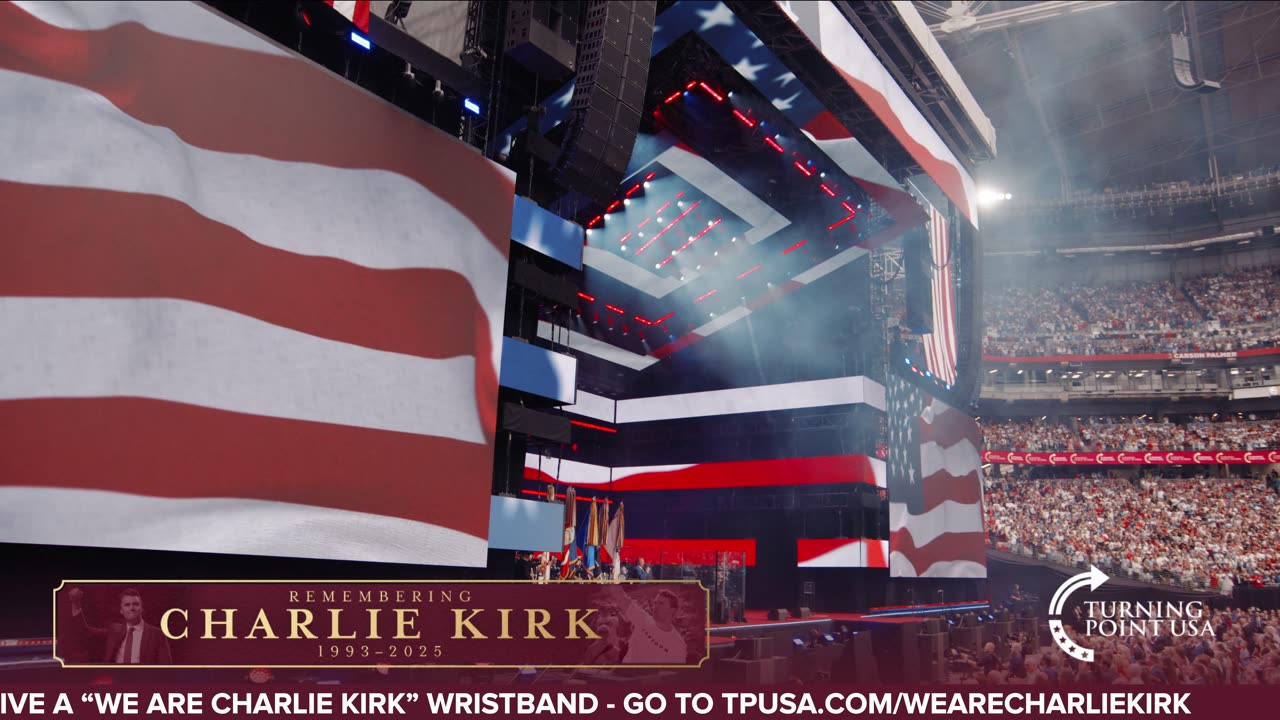 LIVE NOW: Building A Legacy, Remembering Charlie Kirk