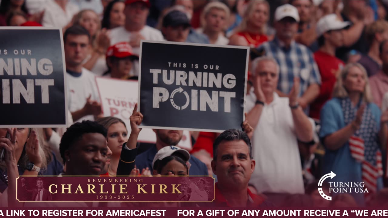 LIVE NOW: Building A Legacy, Remembering Charlie Kirk