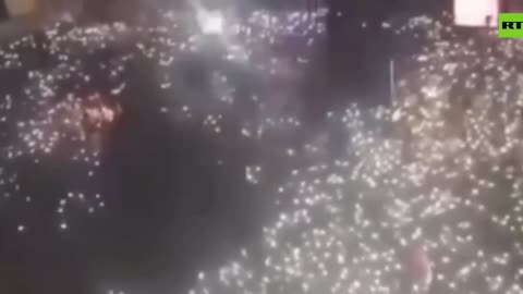 Hundreds of thousands of Yemenis marched until morning in Sana'a