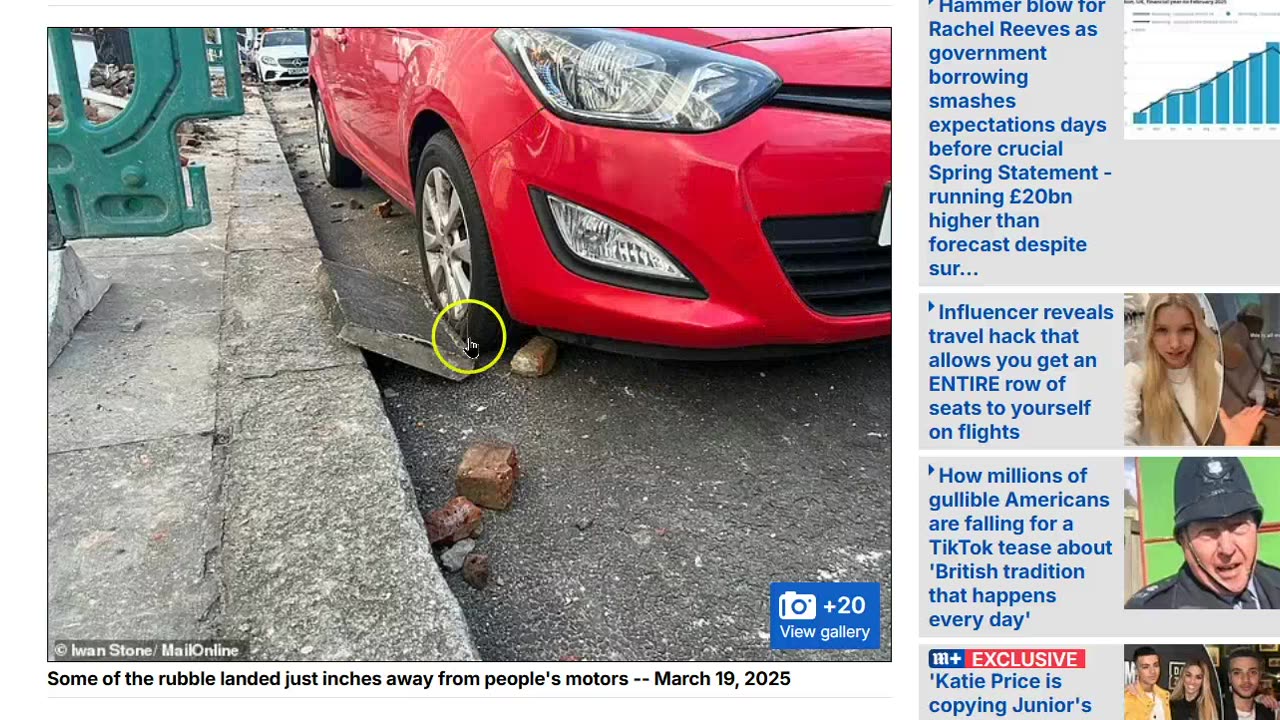 Two random examples of FAKED NEWS