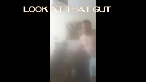 Fat Man Leon Knight With Foggy Phone Can't Fight 😂