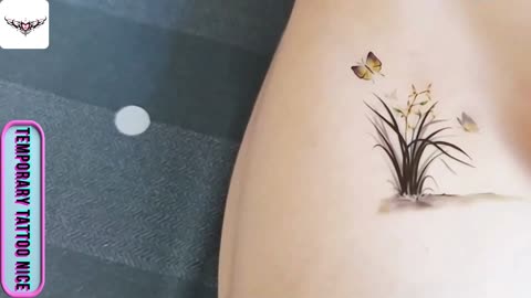 Honey collecting flowers tattos#temporarytattoo #temporarytattoos #temporarytattosticker