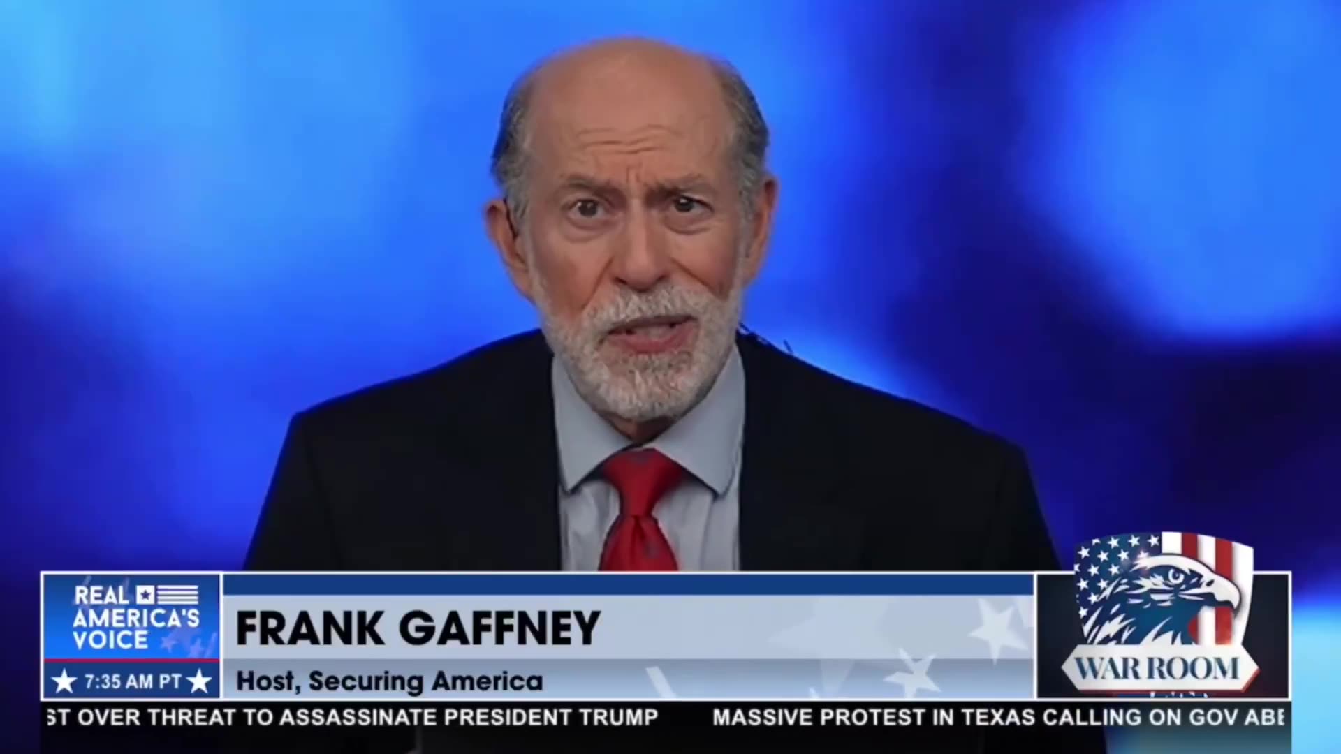 FRANK GAFFNEY: We have American banks arming the CCP military to line their own pockets.