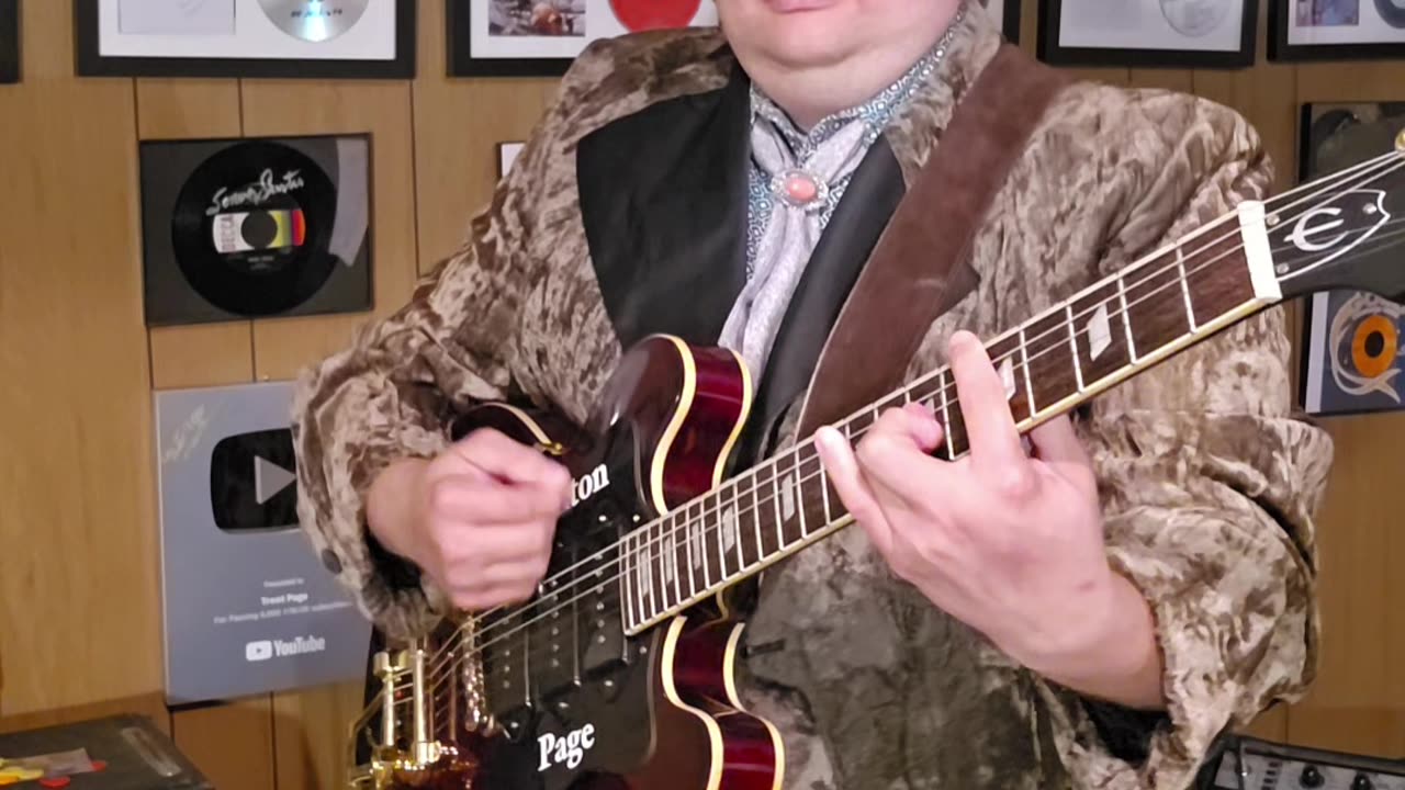 Trent Page plays rock.