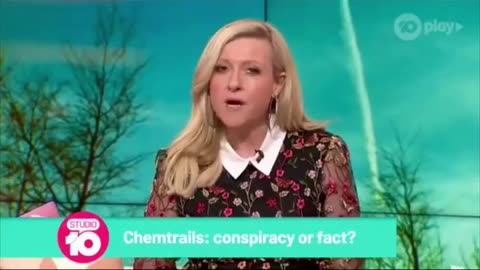 Chemtrails acknowledged on Australian TV.