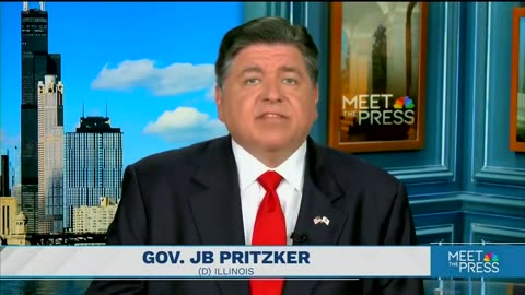 Illinois Governor Pritzker says Democracy is at stake over Texas redistricting.