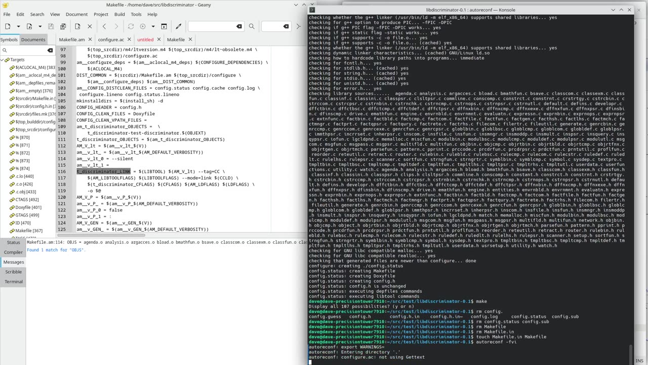GNU Autotools Cocooning