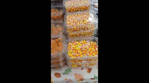 LAUGHING AT CANDY CORN