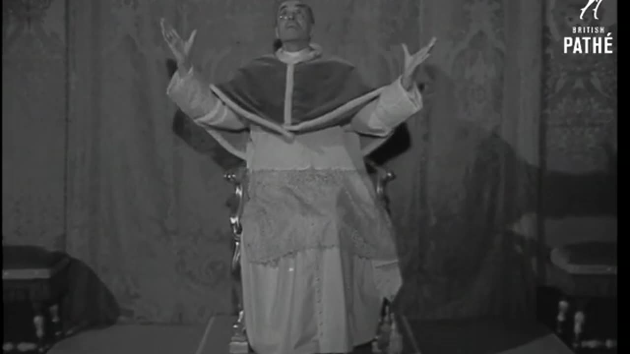 Pope Pius Xii Speaks On World Peace (1958)