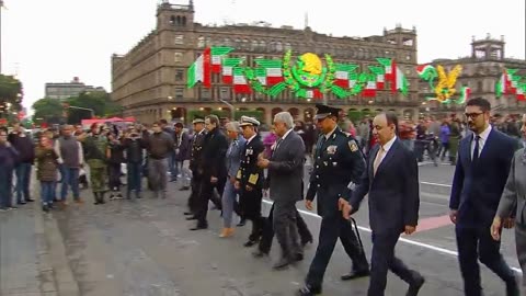 Conmemoración de las víctimas de los sismos de 1985 y 2017