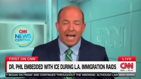 Brian Stelter Tells CNN's Six Viewers Not To Believe Video Of The Riots