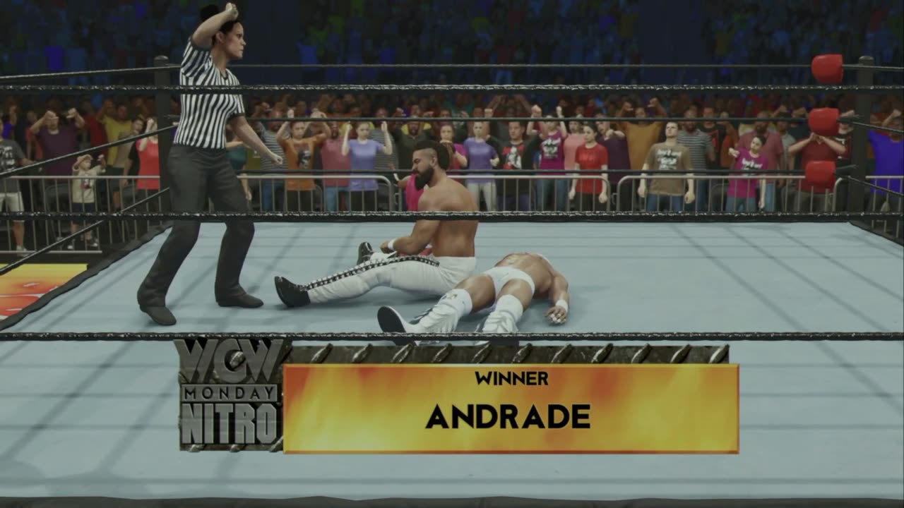 WWE 106 Dragon Lee VS Andrade