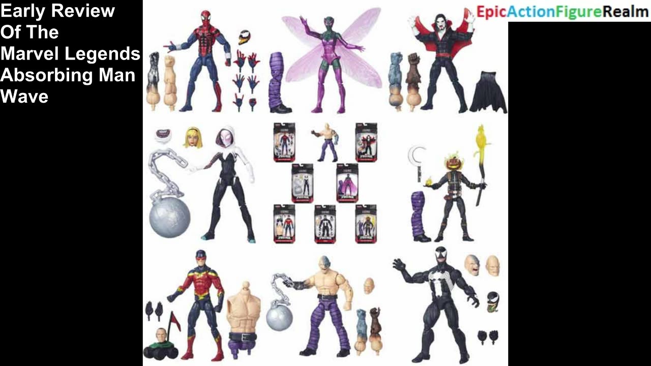 Early Review Of The Marvel Legends Absorbing Man Wave Action Figures