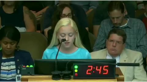 13 Year-Old Tells City Council Abortion is Murder