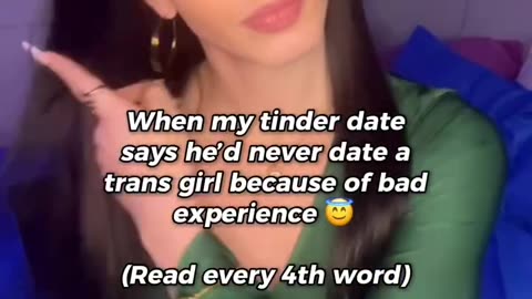 Admire this gentle tgirl