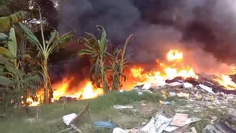 Incendio en El Pozón