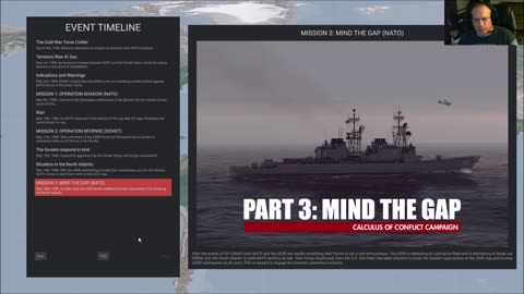 Carrier battlegroup vs Kirov SAG part1: Setting up the chessboard
