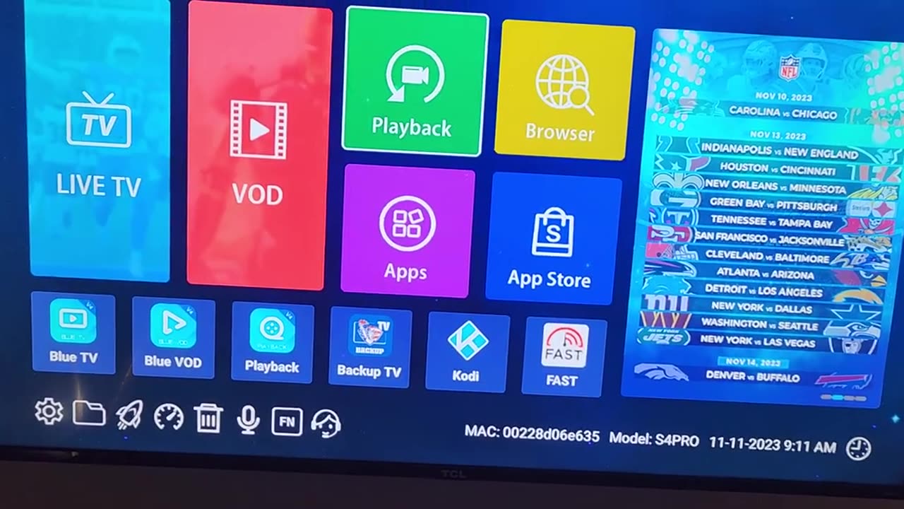 private demonstration of superbox S4 Pro