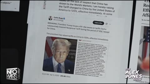 ALEX JONES SHOW 24/7 Testing